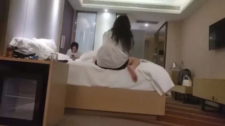 Screenshot 12 from POV Creampie Threesome with Busty Asian Mature Escort in Hotel Room