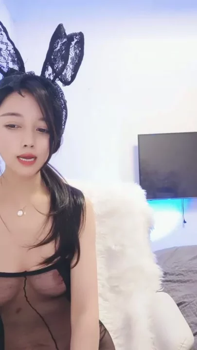 Screenshot 13 from Bunny Ears Lingerie Tease by Asian Amateur — Livestream Face Reveal