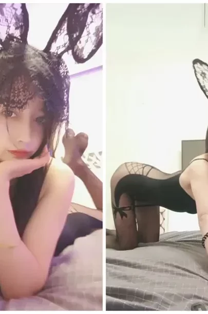 Screenshot 17 from Bunny Ears Lingerie Tease by Asian Amateur — Livestream Face Reveal