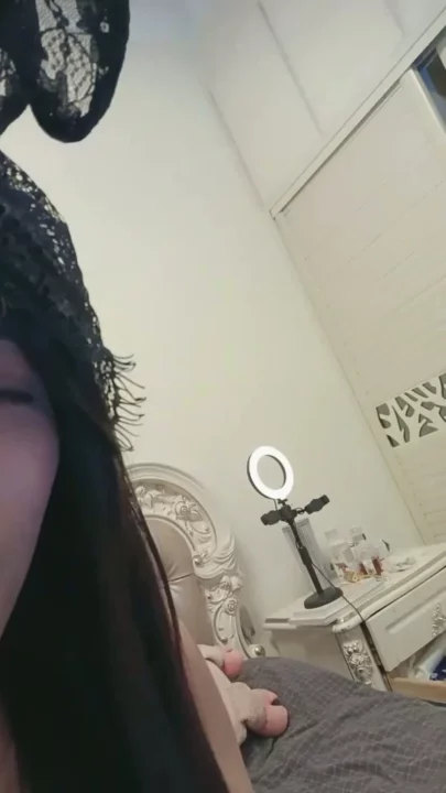 Screenshot 5 from Bunny Ears Lingerie Tease by Asian Amateur — Livestream Face Reveal