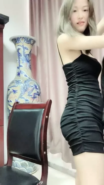 Screenshot 35 from Explicit Asian Cam Girl Teases in Cherry Lingerie — Shaved Pussy Solo