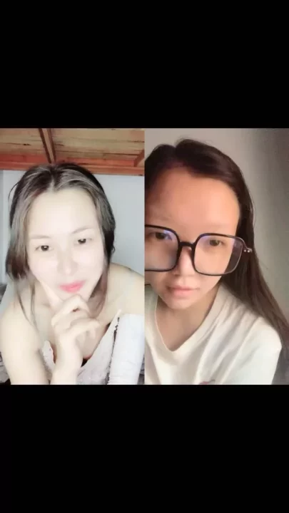 Screenshot 1 from Explicit Asian Cam Girl Teases in Cherry Lingerie — Shaved Pussy Solo