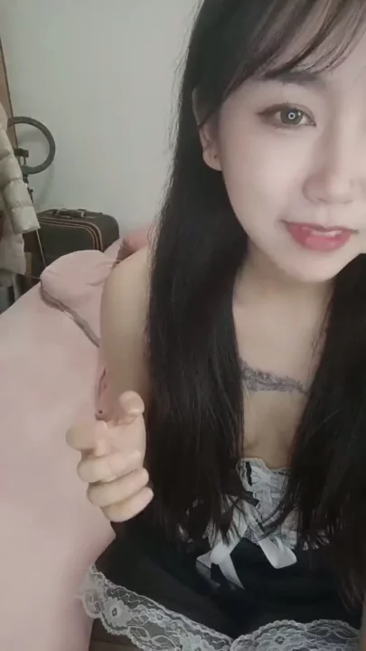 Screenshot 11 from Petite Asian Maid in Thigh-Highs — Uncensored Livestream Dildo POV