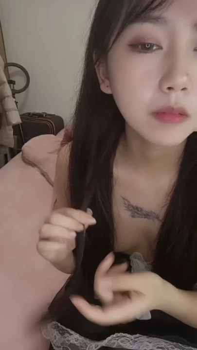 Screenshot 13 from Petite Asian Maid in Thigh-Highs — Uncensored Livestream Dildo POV