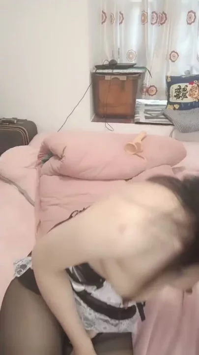 Screenshot 9 from Petite Asian Maid in Thigh-Highs — Uncensored Livestream Dildo POV
