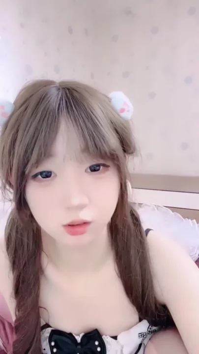 Screenshot 2 from Beibei’s Intimate Livestream — Twin Braids & Lingerie in Uncensored Solo