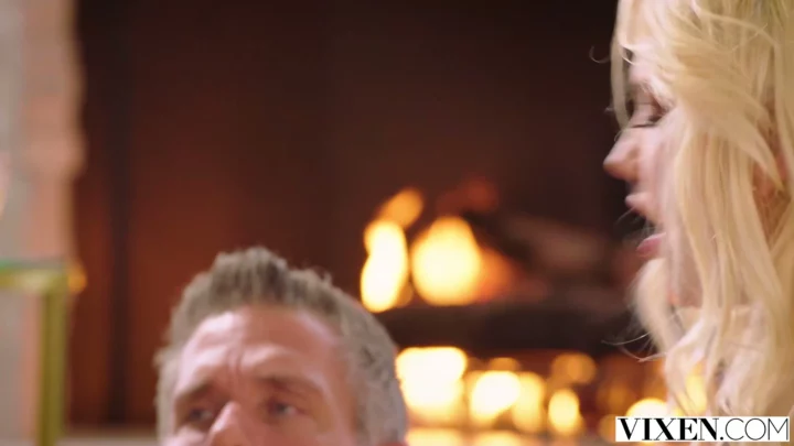 Screenshot 5 from Uncensored POV Threesome — European Blondes in Indoor & Outdoor Anal and Blowjob Scenes [VIXEN]