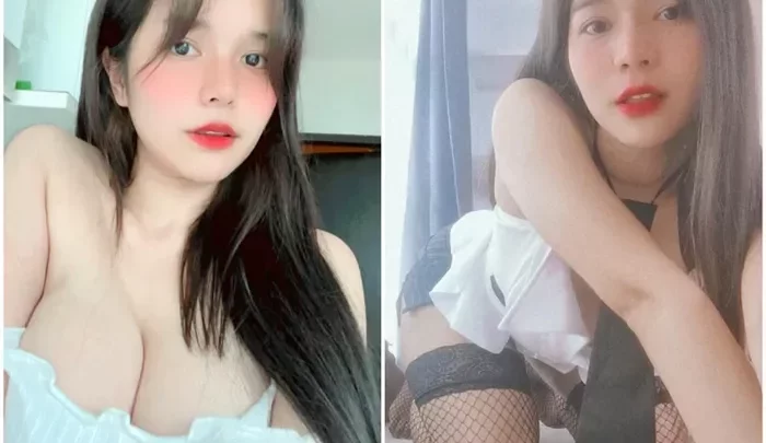 Screenshot 1 from Amateur Asian Busty POV Masturbation — FC2-PPV Bedroom Scene with Face Revealed