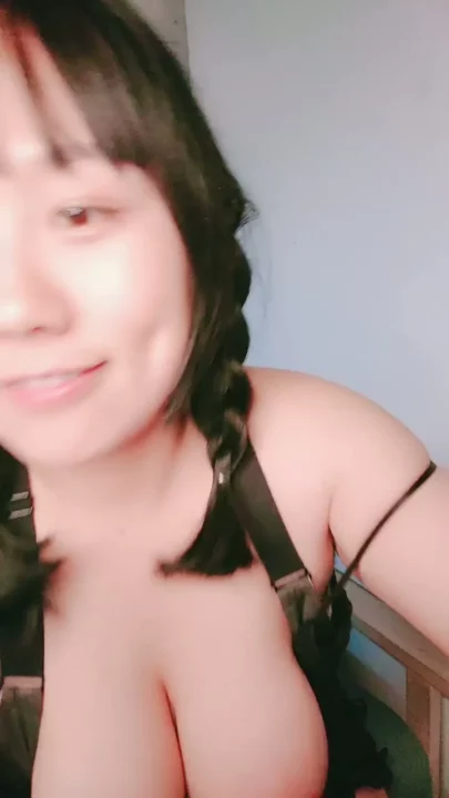 Screenshot 15 from Curvy Cici Teases in Lingerie — Japanese Solo with Big Natural Tits