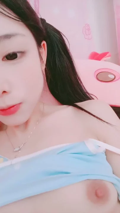 Screenshot 14 from Petite Asian in Blue Lingerie — Intimate JAV POV Masturbation Session