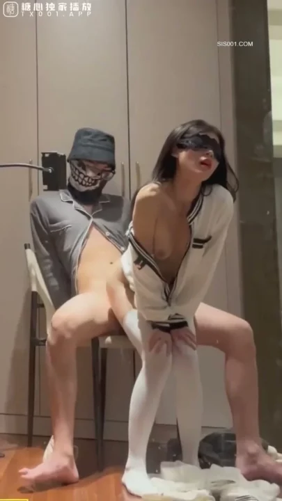 Screenshot 5 from Blindfolded Asian Elegance — Intense POV Creampie Featuring White Stockings [SIS001]