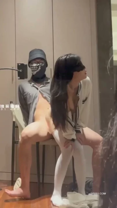 Screenshot 7 from Blindfolded Asian Elegance — Intense POV Creampie Featuring White Stockings [SIS001]