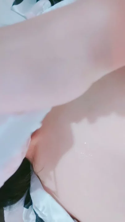 Screenshot 13 from Japanese POV Creampie — Glasses Girl in Cow-Print Lingerie and Twintails
