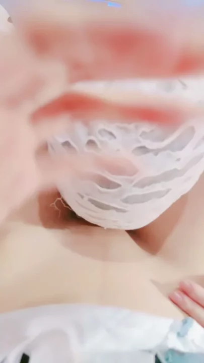 Screenshot 14 from Japanese POV Creampie — Glasses Girl in Cow-Print Lingerie and Twintails