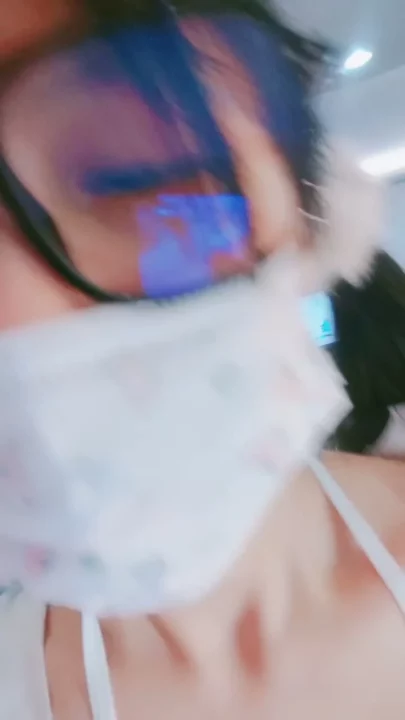 Screenshot 8 from Japanese POV Creampie — Glasses Girl in Cow-Print Lingerie and Twintails