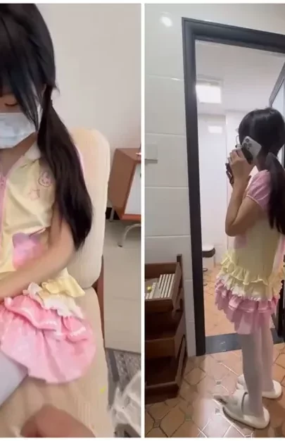 Screenshot 17 from Coco’s Playful Encounter — Yellow Dress Twin Tails POV Creampie