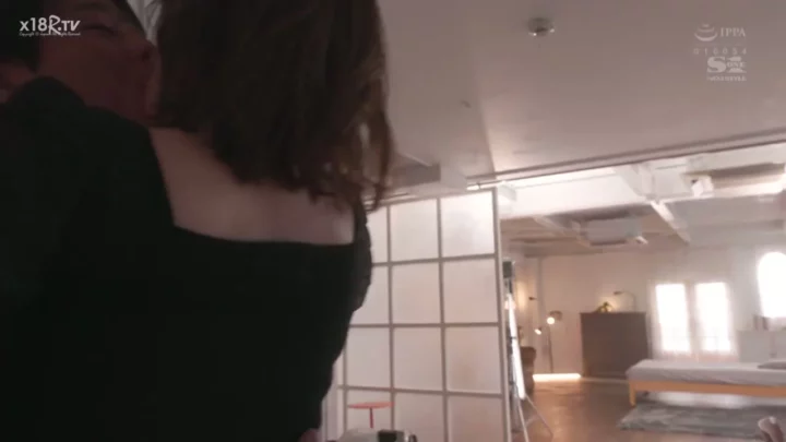 Screenshot 1 from Busty Japanese Wife in Lingerie Takes on Interracial Threesome — Shower and Bedroom Action [X18r]