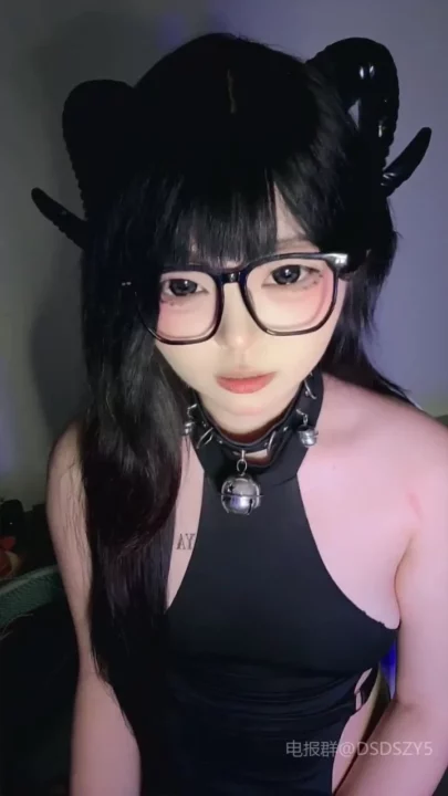 Screenshot 33 from Glasses-Wearing Asian Solo — Intimate POV Dildo Session in Lingerie