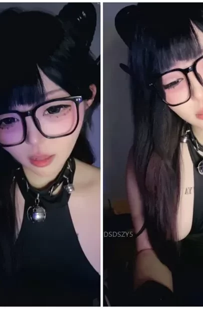 Screenshot 41 from Glasses-Wearing Asian Solo — Intimate POV Dildo Session in Lingerie