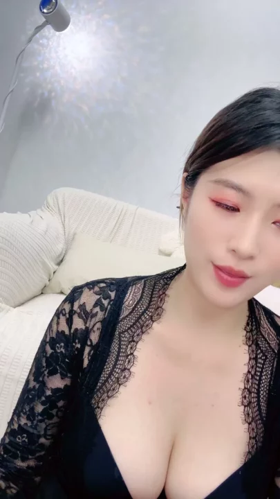 Screenshot 13 from Censored JAV POV Tease — Petite Seductress in Black Lingerie and High Heels