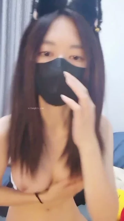 Screenshot 31 from POV Masturbation Fantasy — Masked Petite in Lingerie Teases Intensely