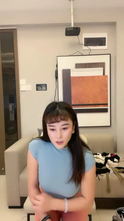 Screenshot 6 from Japanese POV Uncensored — Feifei’s Big-Tits Dildo Solo in Hotel with Creampie Finish