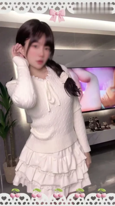 Screenshot 7 from Petite Twintails in Lingerie — Japanese POV Uncensored Blowjob & Creampie