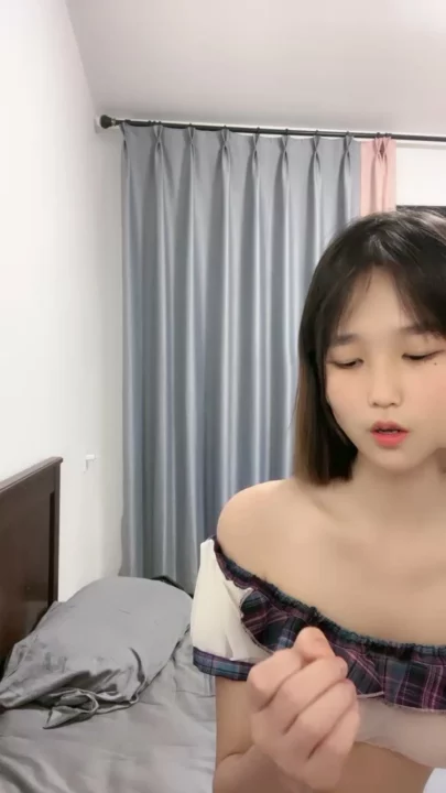 Screenshot 5 from Leaked Livestream of Innocent Asian Petite in Sheer Lingerie
