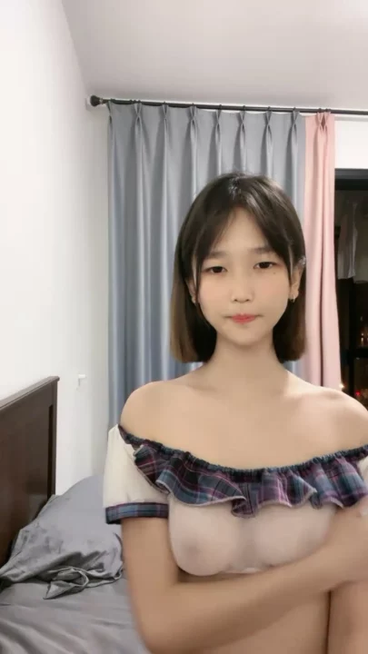 Screenshot 9 from Leaked Livestream of Innocent Asian Petite in Sheer Lingerie