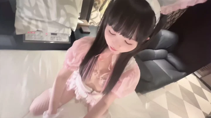 Screenshot 6 from Creampie POV with Petite Japanese Girl in Bunny Outfit — Deep Throat Action