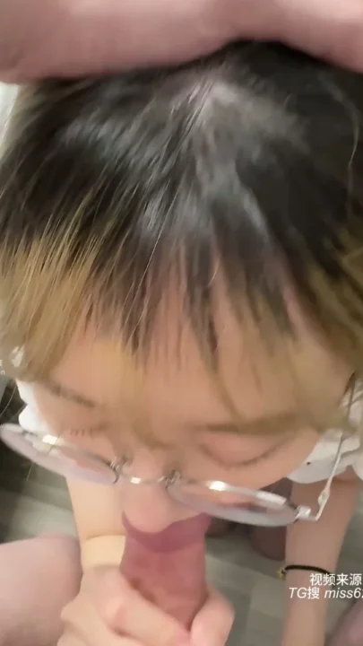 Screenshot 8 from Glasses Girl Shanshan Leaked FC2-PPV Scene — POV Blowjob & Deep Anal Submission
