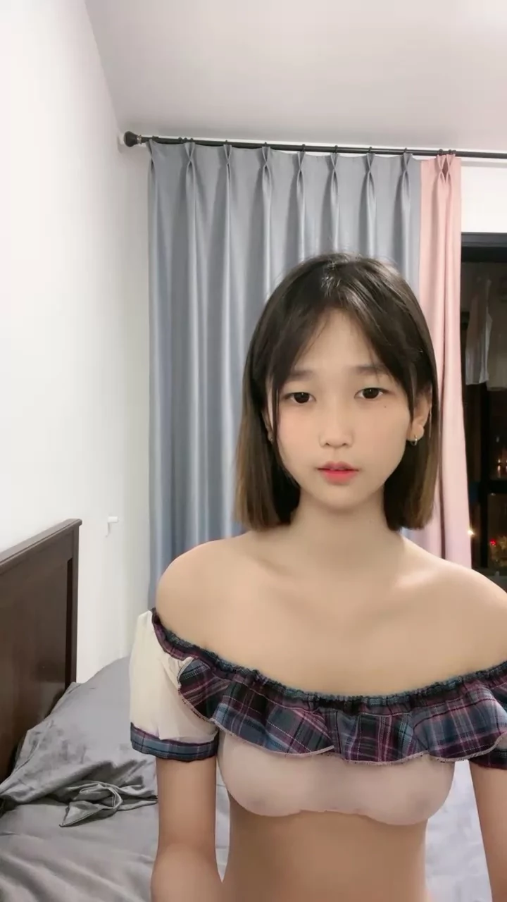 Play video: Amateur Japanese Solo Tease — Ranran’s Sheer Lingerie Pose