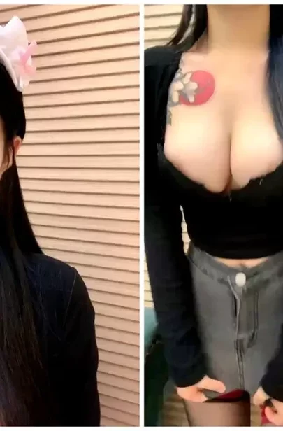Screenshot 33 from Vivi Seduces in Lingerie During Leaked Asian Cam Livestream — Off-Frame Action