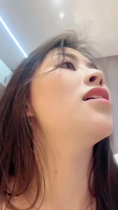 Screenshot 15 from Blindfolded Asian Amateur — Lingerie Dildo Play POV Scene