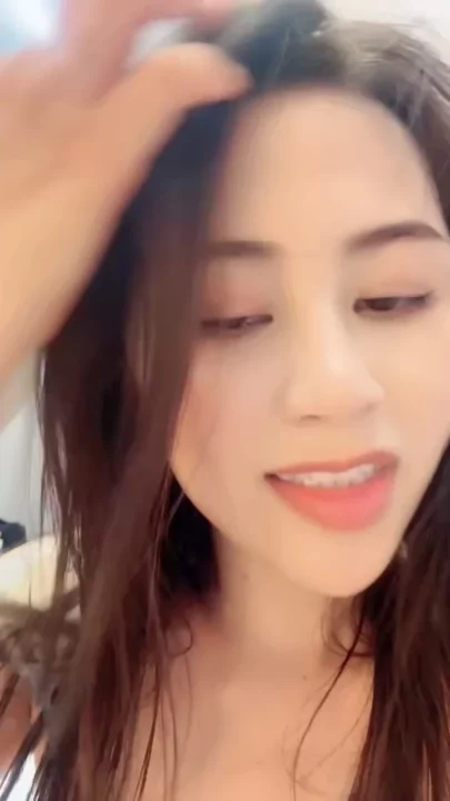 Screenshot 16 from Blindfolded Asian Amateur — Lingerie Dildo Play POV Scene