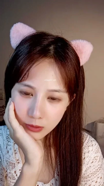 Screenshot 27 from Petite Asian Solo Session — Shanshan in Cat Ears Self-Pleasures on Cam
