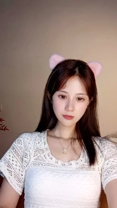 Screenshot 28 from Petite Asian Solo Session — Shanshan in Cat Ears Self-Pleasures on Cam