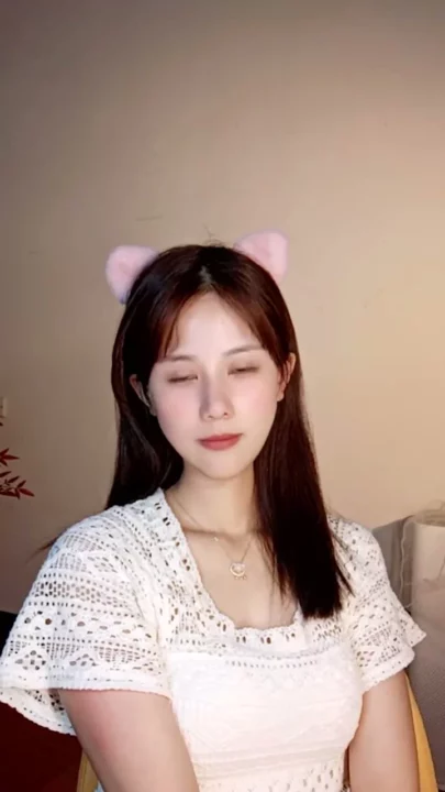 Screenshot 29 from Petite Asian Solo Session — Shanshan in Cat Ears Self-Pleasures on Cam