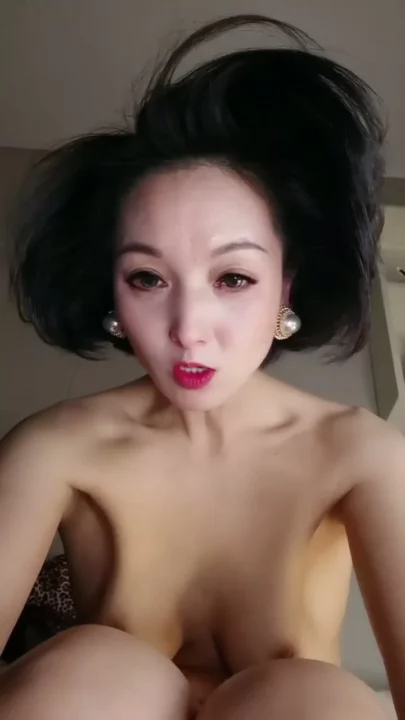 Screenshot 25 from Tingting’s Intimate Solo Session — Red Robe & Stockings in Asian Amateur Clip