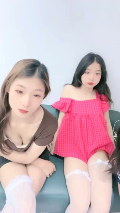 Screenshot 2 from Petite Asian Lovers in Stockings — Intimate Lesbian POV with Toys and Passionate Play