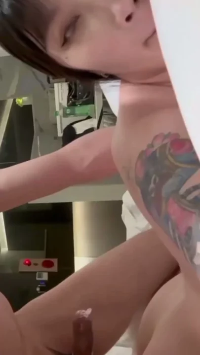 Screenshot 6 from Tattooed Asian Feifei Takes Hard Pounding in FC2 Amateur Creampie POV