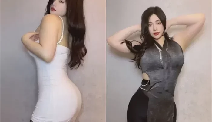 FC2 PPV Solo Masturbation — Yuxin’s Lingerie Stockings Tease in Mirror Self-Shot