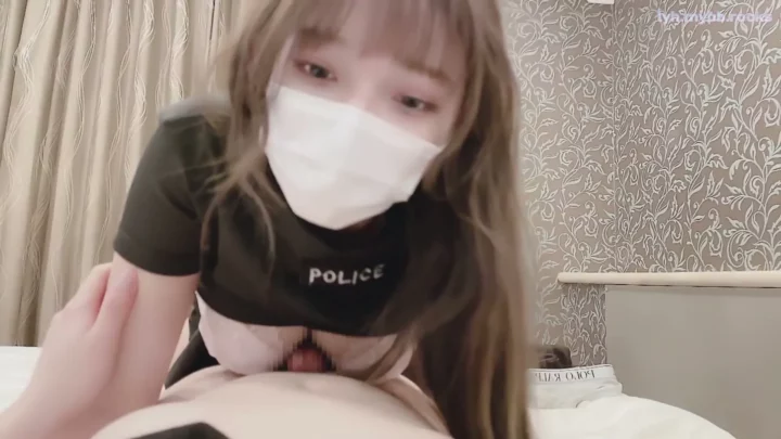 Screenshot 13 from Japanese POV Amateur — Petite Beauty in Police Cosplay Gets Fucked Hard
