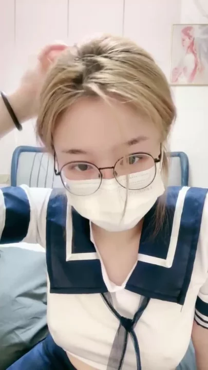 Screenshot 3 from Shanshan in Uniform: POV Japanese Amateur Schoolgirl Scene with Face Reveal