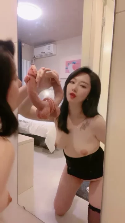 Screenshot 14 from FC2 Uncensored POV — Curvy Asian with Natural Breasts Dominates Dildo