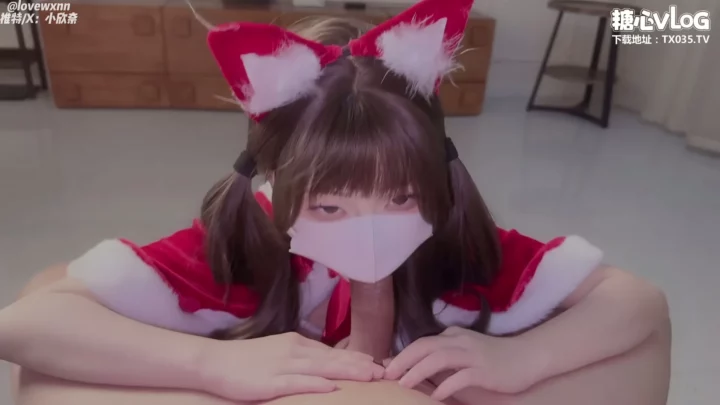 Screenshot 4 from Santa-Clad Petite Star Delivers Festive Fun with Toys and Oral Action — Uncensored JAV POV