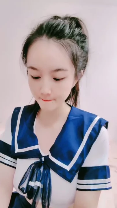 Screenshot 4 from Petite Asian Solo — Schoolgirl Uniform Tease to Lingerie Self-Pleasure