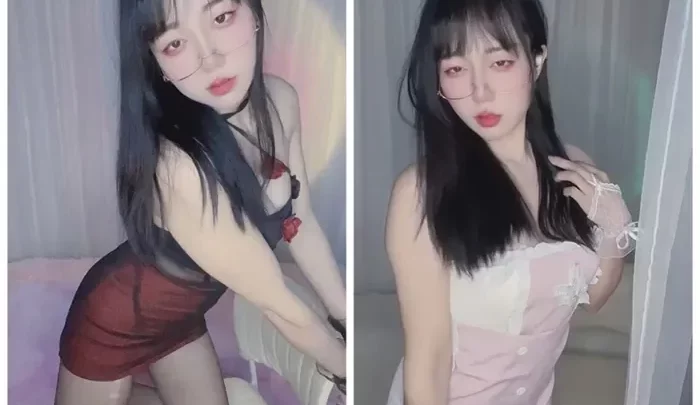 Screenshot 2 from Glasses-Clad Lin Teases in Lingerie — Intimate Asian Solo Session with Vibrator