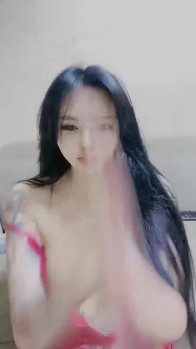 Screenshot 2 from Uncensored Japanese POV Blowjob with Ranxi — Red Lingerie, Stockings, Hotel Setting
