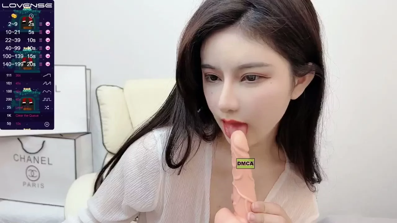 Play video: Xiao’s Intense FC2 Livestream — POV Titfucking & Dildo Action in Office Setup
